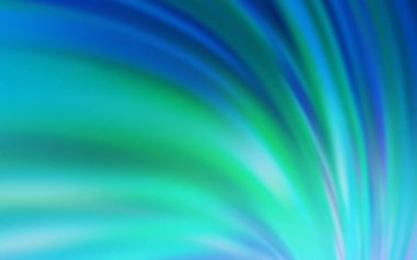 Açık mavi, yeşil vektör parlak soyut düzen. Gradyan tasarımlı, soyut, ışıltılı çizimler. Marka kitabı için zarif bir arkaplan.