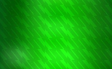 Keskin çizgileri olan açık yeşil vektör deseni. Soyut şablon üzerinde çizgileri olan renkli, parlak bir illüstrasyon. Reklam, kitapçıklar, broşürler için desen.