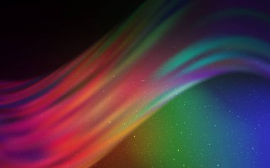 Samanyolu yıldızlı koyu renkli vektör dokusu. Büyük Ayı yıldızlı modern soyut illüstrasyon. Astronomi web siteleri için desen.