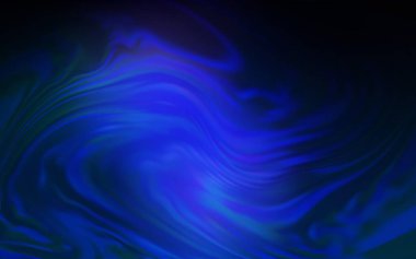 Koyu mavi vektör soyut parlak şablonu bulanıklaştırdı. Soyut ve gradyan renkte renkli çizimler. Tasarımlar için arka plan.