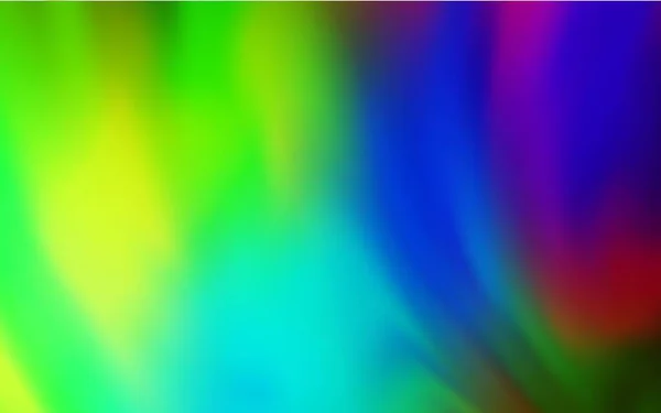 Dark Multicolor Vektor Verschwommen Glanz Abstrakte Textur Leuchtend Farbige Illustration — Stockvektor