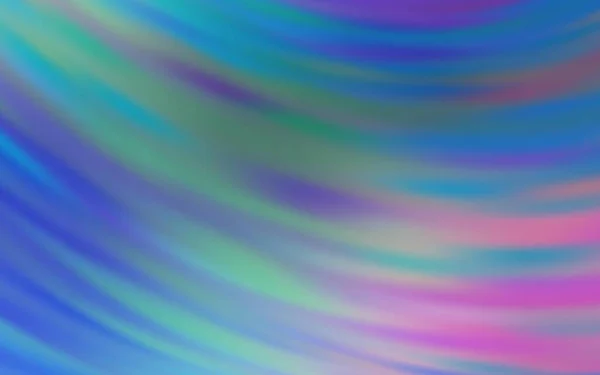 Hellrosa Blauer Vektorhintergrund Mit Schrägen Linien Eine Umlaufende Abstrakte Illustration — Stockvektor