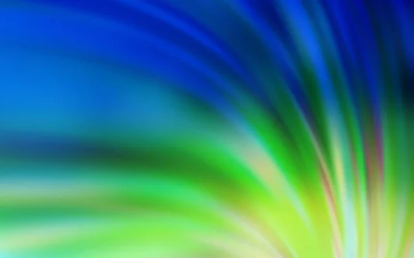 浅蓝色 绿色矢量色泽模糊的背景 用渐变设计的闪光抽象图解 设计的背景 — 图库矢量图片