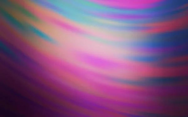 Світло Фіолетовий Векторний Візерунок Вигнутими Лініями Сучасна Градієнтна Абстрактна Ілюстрація — стоковий вектор