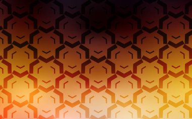 Koyu turuncu vektör arkaplanı ve ince çizgiler. Basit bir şekilde yepyeni renkli bir tasvir. Markan için yeni kompozisyon.