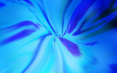 Eğri çizgileri olan hafif BLUE vektör arkaplanı. Basit bir şekilde yepyeni renkli bir tasvir. İşiniz için en renkli tasarım..