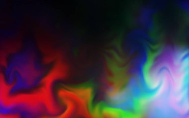 Koyu Çokrenkli vektör şablonu bulanıklaştırdı. Görüntü tarzında tamamen yeni bir renkli çizim. Tasarımlar için arka plan.