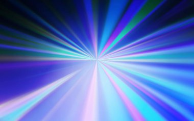 Açık pembe, mavi vektör bulanık ve renkli desen. Gradyan ile modern soyut çizim. İşiniz için yepyeni bir tasarım..