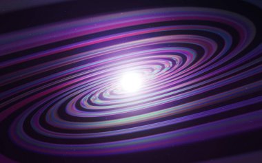 Uzay yıldızlı koyu mor vektör şablonu. Büyük Ayı yıldızlı modern soyut illüstrasyon. Kozmik arkaplanlar için şablon.