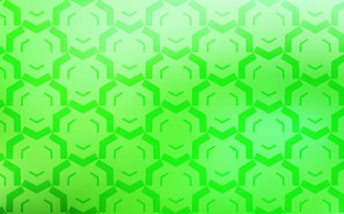 Eğimli çizgileri olan açık yeşil vektör şablonu. Basit bir şekilde yepyeni renkli bir tasvir. Reklamlarınız, posterleriniz, afişleriniz için yepyeni bir tasarım..