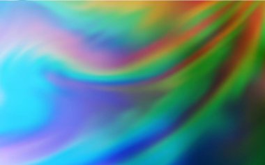 Açık mavi, yeşil vektör parlak soyut düzen. Gradyan ile modern soyut çizim. İşiniz için yeni tasarım.