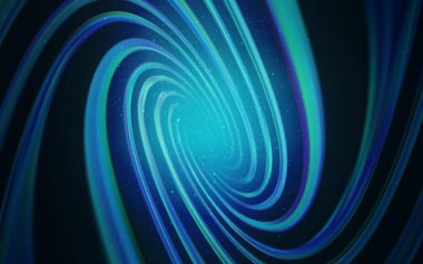 Galaksi yıldızlı hafif Mavili vektör arkaplanı. Bulanık arkaplandaki ve gradyanı olan uzay yıldızları. Reklamınız, posteriniz, afişiniz için en iyi tasarım.