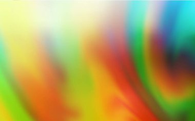 Açık yeşil, sarı vektör bulanık parlak soyut doku. Soyut ve gradyan renkte renkli çizimler. İş tasarımınız için yeni biçim.