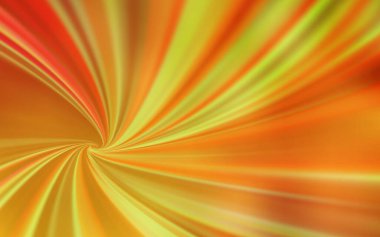 Açık Turuncu vektör bulanık ve renkli desen. Eğilimli zarif, parlak bir çizim. İş tasarımınız için yeni biçim.