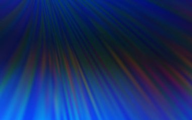 Koyu mavi vektör soyut bulanık görünüm. Görüntü tarzında tamamen yeni bir renkli çizim. Marka kitabınız için yeni biçim tasarımı.