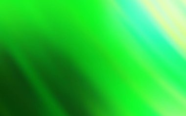 Keskin çizgileri olan açık yeşil vektör deseni. Bulanık dekoratif tasarım basit bir şekilde çizgilerle. Reklamlar, posterler, afişler için desen.