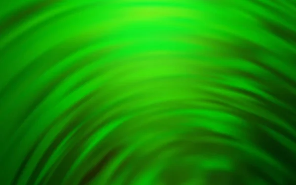 Ljusgrön Vektor Bakgrund Med Våta Linjer Helt Nya Färgglada Illustration — Stock vektor