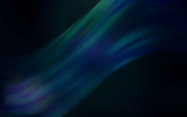 Темно Зеленый Векторный Фон Астронавтическими Звездами Космические Звезды Размытом Абстрактном — стоковый вектор