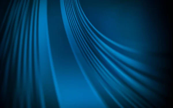 Fondo Vectorial Azul Oscuro Con Líneas Dobladas Ilustración Colorida Estilo — Vector de stock