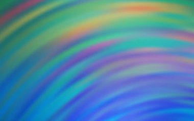 Bükülmüş çizgileri olan koyu mavi vektör dokusu. Soyut ve gradyan renkte renkli çizimler. Reklamlarınız, posterleriniz, afişleriniz için yepyeni bir tasarım..