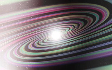 Uzay yıldızlı Light Gray vektör şablonu. Parlak astronomik yıldızlı parlak renkli çizimler. Fütürist reklamlar ve kitapçıklar için şablon.