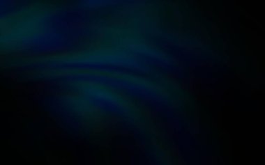 Wry çizgileri ile koyu mavi vektör düzeni. Kavisli çizgilerden oluşan parlak bir illüstrasyon. Cep telefonu ekranları için şablon.