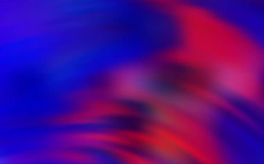 Koyu mavi, kırmızı vektör soyut parlak şablonu bulanıklaştırdı. Gradyan tasarımlı, soyut, ışıltılı çizimler. İşiniz için en iyi bulanık tasarım..