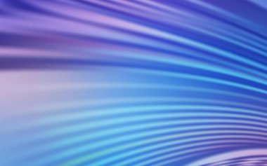 Açık Pembe, eğri çizgileri olan mavi vektör düzeni. Kavisli çizgilerden oluşan parlak bir illüstrasyon. Reklamınız, broşürleriniz, broşürleriniz için yeni bir doku..