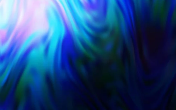 Donkerblauwe Vector Kleurrijke Wazig Decor Abstract Kleurrijke Illustratie Met Verloop — Stockvector