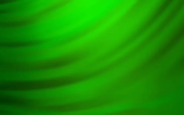 Светло Зеленый Векторный Отскок Изогнутыми Линиями Блестящие Абстрактные Иллюстрации Кривыми — стоковый вектор