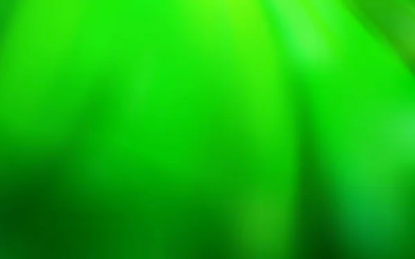 ライトグリーンのベクトルぼやけた輝き抽象的な背景 グラデーションの抽象的なスタイルでカラフルなイラスト 携帯電話の背景 — ストックベクタ