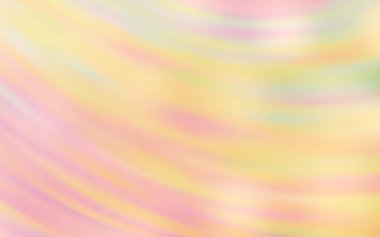 Eğri çizgileri olan açık sarı vektör dokusu. Soyut ve gradyan renkte renkli çizimler. İş tasarımınız için soyut biçim.