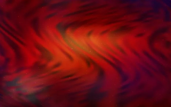 Astronomik Yıldızlı Koyu Kırmızı Vektör Arka Planı Bulanık Dekoratif Tasarım — Stok Vektör