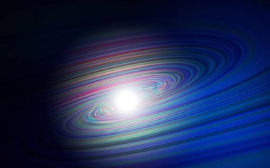 Koyu mavi uzay yıldızlı vektör şablonu. Parlak astronomik yıldızlı parlak renkli çizimler. İş ilanınız için akıllı tasarım.