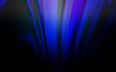 Koyu mavi vektör parlak dokuyu bulanıklaştırdı. Eğilimli zarif, parlak bir çizim. Tasarımlar için arka plan.