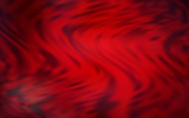 Kozmik yıldızlı koyu kırmızı vektör düzeni. Renkli kozmik yıldızlı soyut çizimler. Astronomi web siteleri için desen.