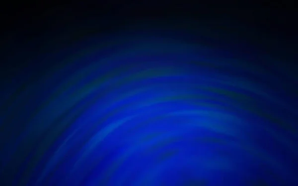 구부러진 선으로 어두운 Blue 형태의 완전히 새로운 삽화입니다 포스터 배너를 — 스톡 벡터