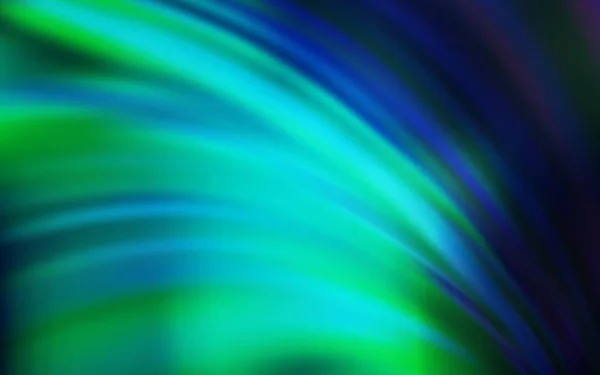 Azul Claro Vetor Verde Brilhante Pano Fundo Abstrato Glitter Ilustração — Vetor de Stock