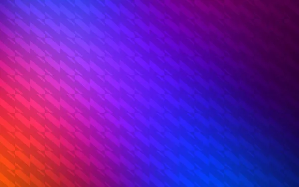 Bleu Clair Couverture Vectorielle Rouge Rayures Fines Design Décoratif Flou — Image vectorielle