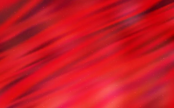 Plantilla Vectorial Light Red Con Estrellas Espaciales Ilustración Colores Brillantes — Vector de stock