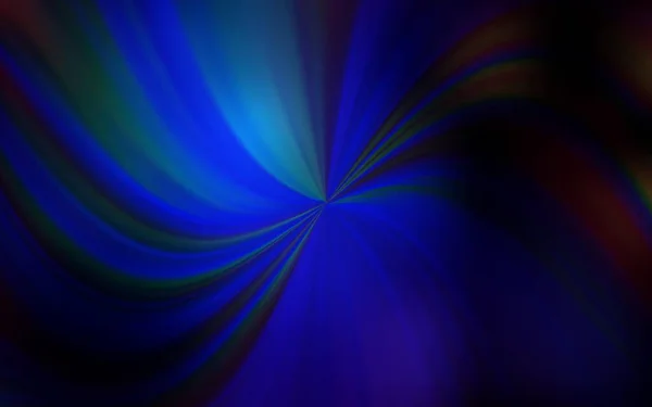 Dark Blue Vetor Desfocado Fundo Ilustração Colorida Estilo Abstrato Com —  Vetores de Stock