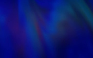 Koyu mavi vektör parlak soyut çizim. Gradyan tasarımlı, soyut, ışıltılı çizimler. Bir cep telefonu için arka plan.