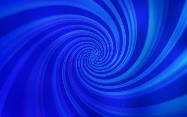 Fond Vectoriel Bleu Clair Avec Étoiles Galaxie Design Décoratif Flou — Image vectorielle