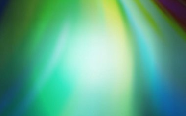 Açık mavi, yeşil vektör bulanık arkaplan. Renkli soyut çizimler ve gradyan. Çalışmalarınız için akıllı tasarım.