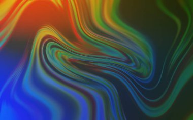 Açık mavi, sarı vektör modern zarif arkaplan. Yaratıcı illüstrasyon, yarım tonlu ve eğimli. Tasarımlar için arka plan.