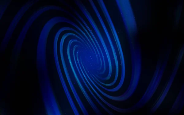 Dunkelblauer Vektorhintergrund Mit Astronomischen Sternen Glitzernde Abstrakte Illustration Mit Farbenfrohen — Stockvektor