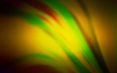 Koyu yeşil, sarı vektör renkli soyut doku. Görüntü stili ve gradyanı olan yeni renkli çizimler. Çalışmalarınız için akıllı tasarım.