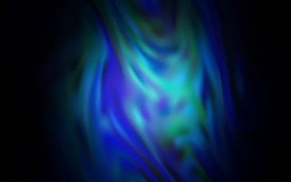 Dark Blue Vetor Borrado Textura Brilhante Ilustração Colorida Estilo Abstrato — Vetor de Stock