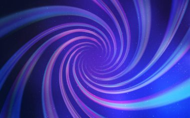 Kozmik yıldızlı hafif Mor vektör düzeni. Bulanık dekoratif tasarım galaksi yıldızlarıyla basit bir stilde. Fütürist reklamlar ve kitapçıklar için şablon.