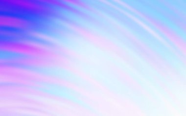 Eğri çizgileri olan açık mor vektör arkaplan. Değişken çizgileri olan renkli soyut çizimler. Marka kitabı için şık bir desen.